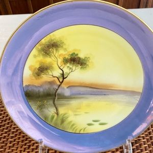 Noritake Japan Porcelain Handpainted Plate